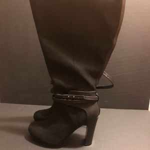 Torrid Black Suede Boots